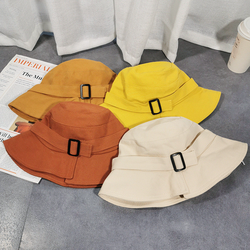 Pălărie neregulată cu cataramă dreptunghiulară nouă de vară 2023 Pălărie de soare pentru femeie în stil japonez Pălărie de bazin rezistentă la soare, care se potrivește cu totul