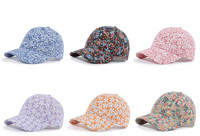 Șapcă imprimată de primăvară și vară Trend în modă șapcă de baseball cu flori Alpinism în aer liber Umbrire de soare Pălărie ușoară respirabilă