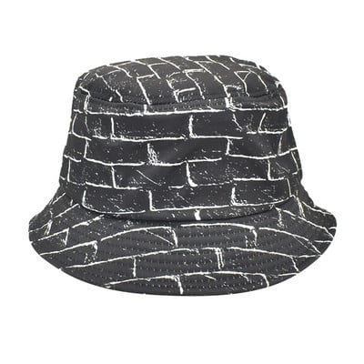 Leopardo skrybėlė iš vienos pusės spausdinta gėlių vazono kepurės raštas Žvejo kepurė studentėms Laisvalaikis Miela vasaros kepurė moterims