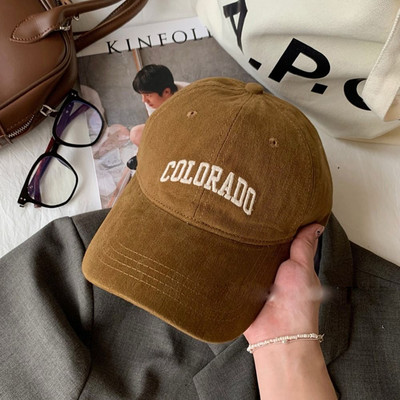 Bărbați și femei, șapcă de baseball cu broderie cu litere, ocazional, sport, sport, în aer liber, pălărie simplă cu viziere