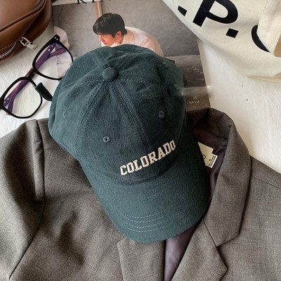 Bărbați și femei, șapcă de baseball cu broderie cu litere, ocazional, sport, sport, în aer liber, pălărie simplă cu viziere