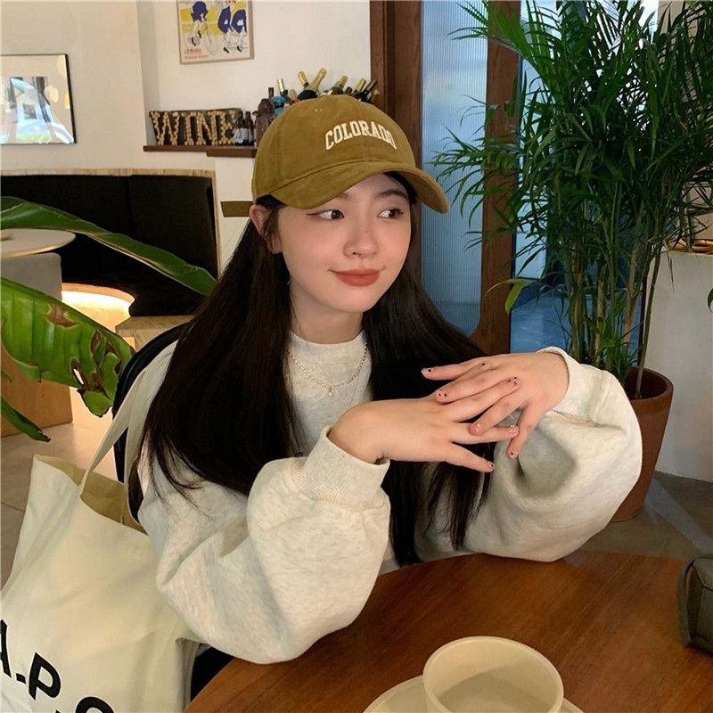 Bărbați și femei, șapcă de baseball cu broderie cu litere, ocazional, sport, sport, în aer liber, pălărie simplă cu viziere