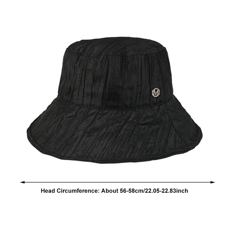 Ženski šešir Ljeto Jesen Šešir Zaštita od sunca Zaštita od sunca Plaža Vanjski Kapa širokog oboda Mekani poliester Crni bež ženski šešir