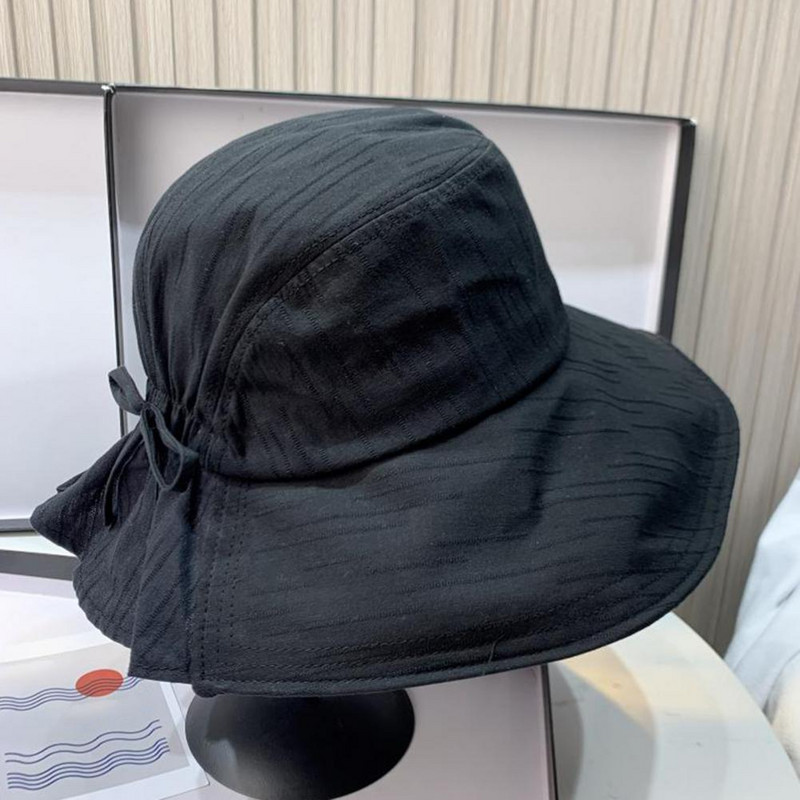 Modni šešir za plažu sa širokim obodom, podesivim okom glave, ženski ribarski šešir, sklopivi, lagani