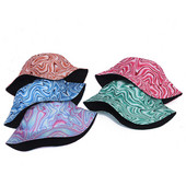 Letný unisex klobúk, módna slnečná čiapka, slnečný klobúk, pruhovaný klobúk, hip hop klobúk, batikovaný obojstranný, módny cestovný klobúk, ochrana pred slnkom