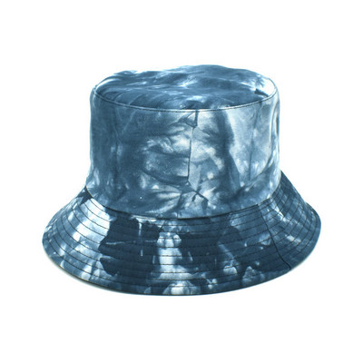 Bucket 2021 tavaszi nyár nyakkendő festék sapkák női divat hip-hop vödör sapka Színes napkalap sapka Tartozékok horgászsapkák