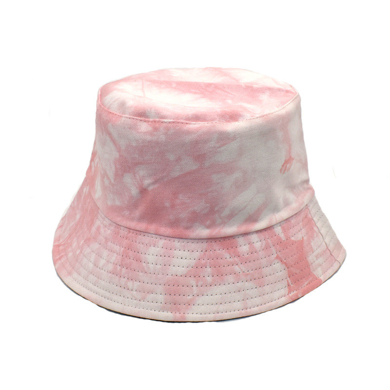 Bucket 2021 tavaszi nyár nyakkendő festék sapkák női divat hip-hop vödör sapka Színes napkalap sapka Tartozékok horgászsapkák