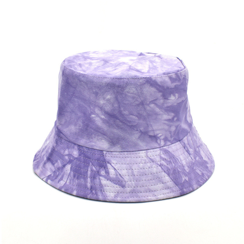 Bucket 2021 tavaszi nyár nyakkendő festék sapkák női divat hip-hop vödör sapka Színes napkalap sapka Tartozékok horgászsapkák