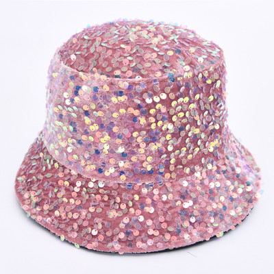 Šešir Ženski Bling Bling Brim Summer Beach Kapa za zaštitu od sunca Dodatak za blagdansku zabavu