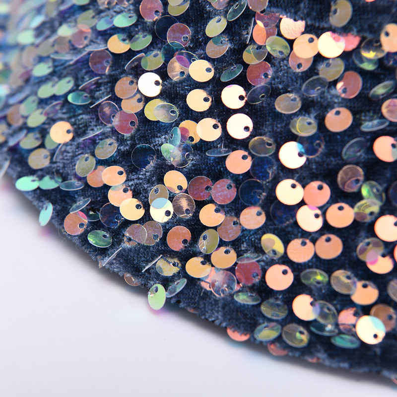 Šešir Ženski Bling Bling Brim Summer Beach Kapa za zaštitu od sunca Dodatak za blagdansku zabavu