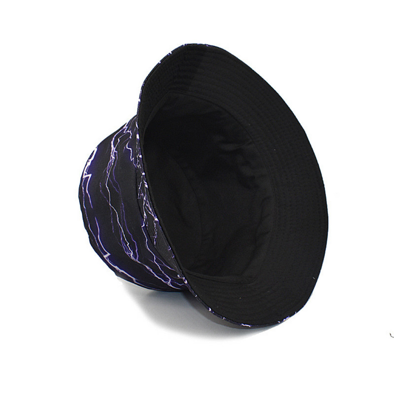 „Chum“ skrybėlė su kibiru Moterims vasaros mados paplūdimio spausdinimas Reguliuojamas plaunamas medvilninis kepurė nuo saulės Kepurė nuo saulės lauke „Žuvies kepurė“