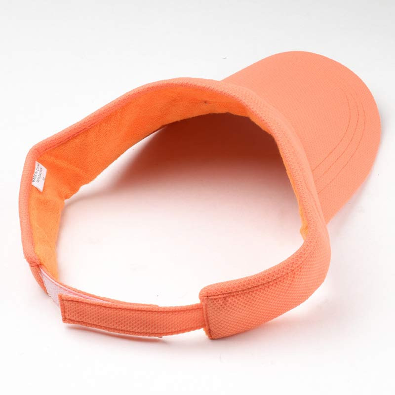 Saulessarga vāciņš ar garu malu sievietēm Vienkāršs skriešanas golfa aizsargs ar frotē sviedru lenti Oranžs Sarkans Balts Rozā melns Lt.blue