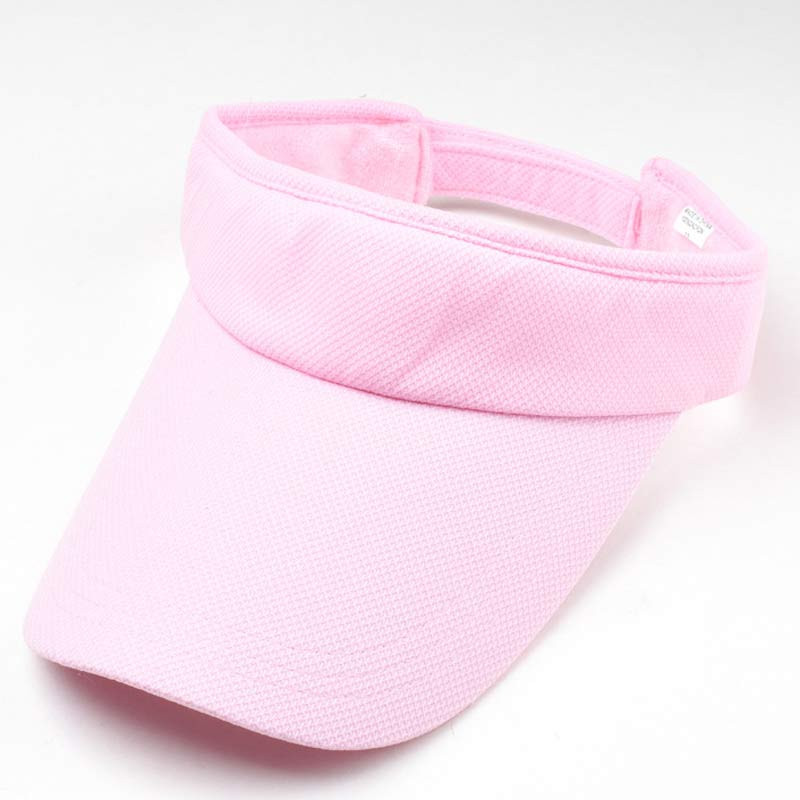 Saulessarga vāciņš ar garu malu sievietēm Vienkāršs skriešanas golfa aizsargs ar frotē sviedru lenti Oranžs Sarkans Balts Rozā melns Lt.blue