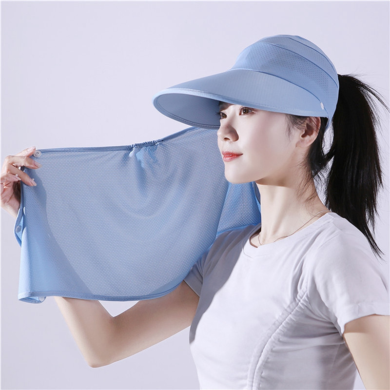 Ženska lagana prozračna šešir sa šiltom za planinarenje Šešir sa šiltom za planinarenje 360 stupnjeva UV zaštita Navlaka za lice Ribolov Kapa za sunčanje