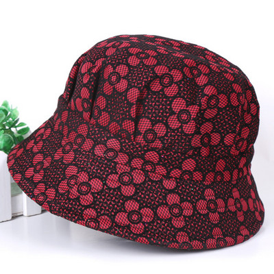 Mode Universāla Vidēja un Vecuma Pavasara un Rudens Sieviešu Zvejnieka Cepure Viena Bļoda Cepure Ikdienas pavasara un Vasaras Kokvilnas Ca