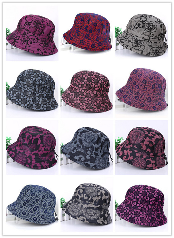 Mode Universāla Vidēja un Vecuma Pavasara un Rudens Sieviešu Zvejnieka Cepure Viena Bļoda Cepure Ikdienas pavasara un Vasaras Kokvilnas Ca