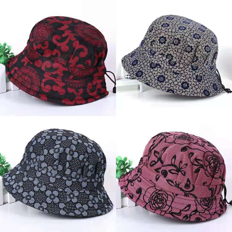 Mode Universāla Vidēja un Vecuma Pavasara un Rudens Sieviešu Zvejnieka Cepure Viena Bļoda Cepure Ikdienas pavasara un Vasaras Kokvilnas Ca