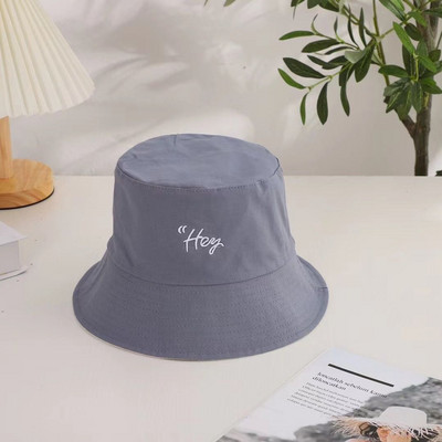 Pălărie de găleată pentru femei, la modă, pentru femei, primăvară, toamnă, pălărie de pescar, din bumbac solid, protecție solară, șapci pliabile, accesorii pentru cap