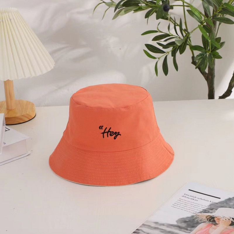 Pălărie de găleată pentru femei, la modă, pentru femei, primăvară, toamnă, pălărie de pescar, din bumbac solid, protecție solară, șapci pliabile, accesorii pentru cap