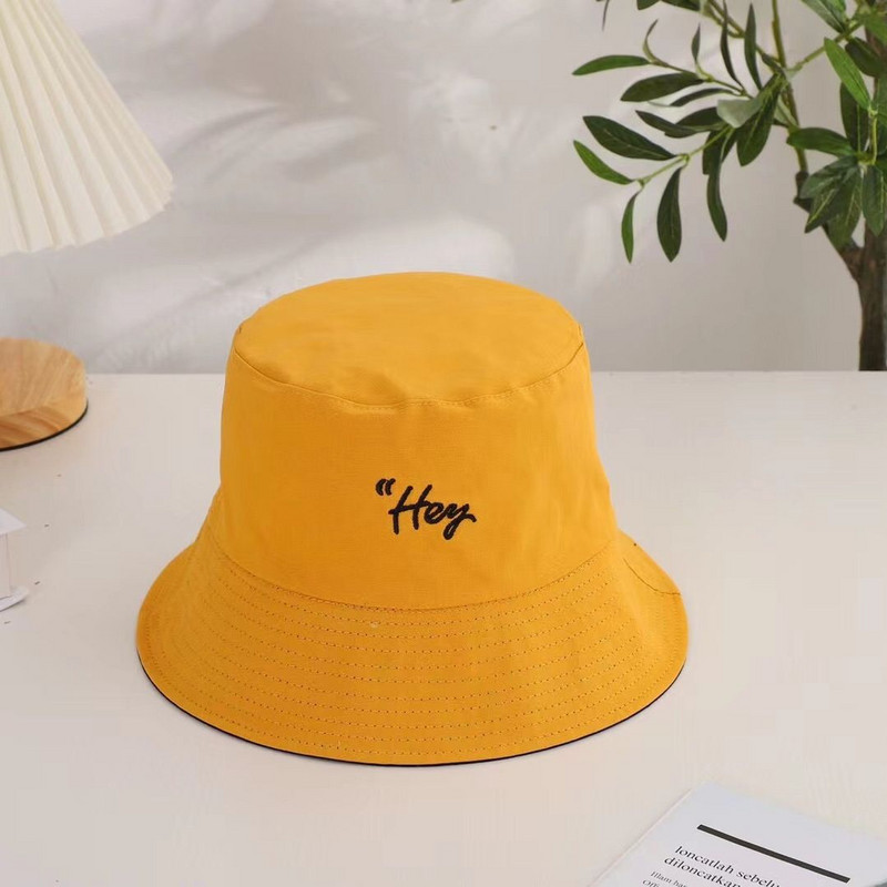 Pălărie de găleată pentru femei, la modă, pentru femei, primăvară, toamnă, pălărie de pescar, din bumbac solid, protecție solară, șapci pliabile, accesorii pentru cap