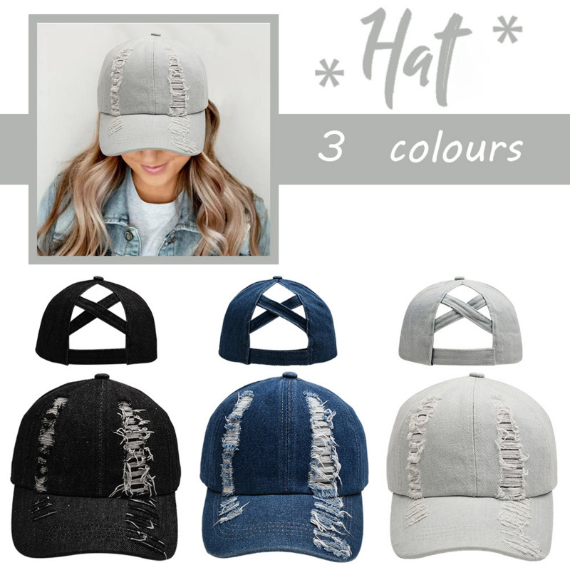 Pamučna jednobojna kapa Ležerna kapa sa šiltom Proljeće Ljeto Kape Ženska modna prozračna bejzbol kapa Traper viziri Vanjska krema za sunčanje Šeširi za sunčanje