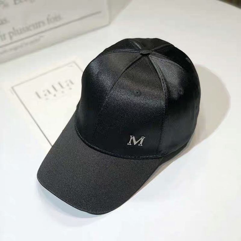 Proljetna i jesenska svilena i satenska svijetla kapa za lice, mercerizirana bejzbolska kapa za zaštitu od sunca, modna svestrana kapa za slobodno vrijeme