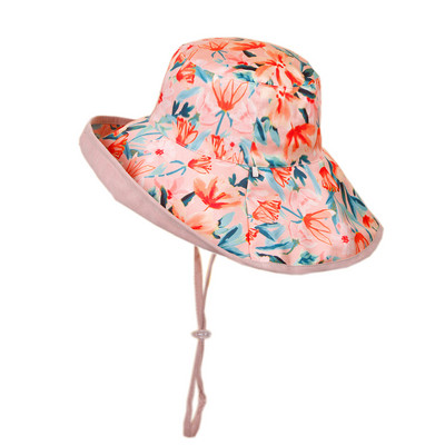 Női kalap, nagy karimájú zsinórral Summer Sun Beach UV-védő sapka ünnepi kiegészítő a szabadban