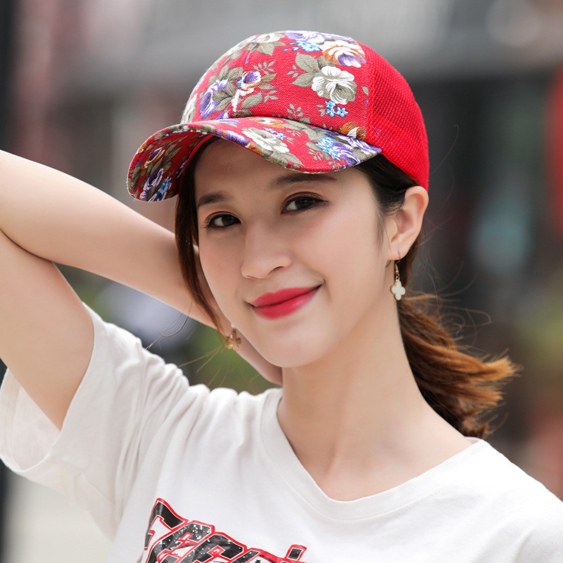 Pavasario ir rudens moterų skrybėlė, orui pralaidi kepuraitė, madinga lauko kepuraitė „MomThin“ kelioninė vasarinė tinklinė beisbolo kepurė nuo saulės