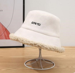 FUZAIBAZI Nouă Pălărie de găleată din piele intoarsa Banama Femei Toamna Iarna Păstrați căldura Umbrire Rezistent la vânt Casual Sombrero's Student Casquette