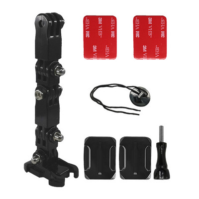 Skirta „GoPro Hero“ / motociklo šalmo smakro tvirtinimo kronšteinui DJI sporto kameros priedams