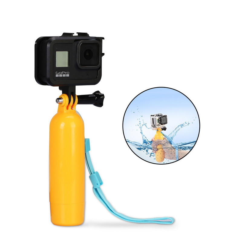 Gopro tarvikud gopro ujuvusvarras käeshoitav iseavaja varras ümarapõhjaline ujuvusvarras käeshoitav iseavaja varras