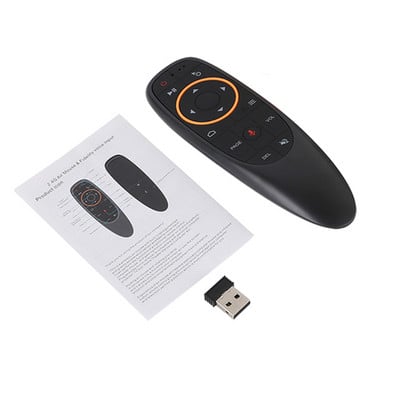 G10S Air Mouse häälkaugjuhtimispult 2,4G juhtmevaba güroskoop IR õppeseade H96 MAX X88 PRO X96 MAX Android TV Box HK1 jaoks