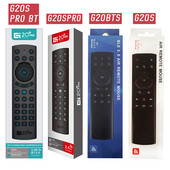 G20BTS Plus G20S PRO 2.4G vezeték nélküli Smart Voice Air Mouse Giroszkóp IR tanulási háttérvilágítású G20S távirányító Android TV BOX-hoz