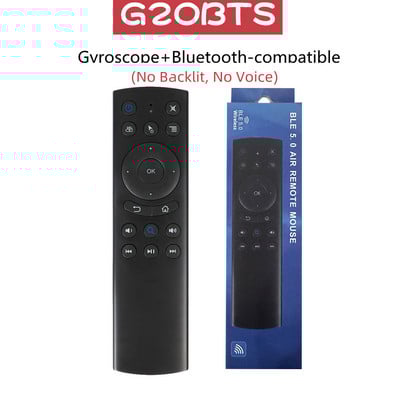 G20BTS Plus G20S PRO 2.4G vezeték nélküli Smart Voice Air Mouse Giroszkóp IR tanulási háttérvilágítású G20S távirányító Android TV BOX-hoz