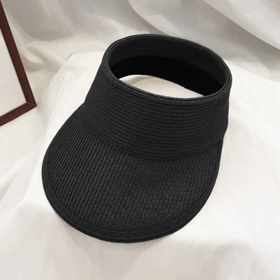 Ljetne ženske ležerne kape sa šiltom za sunce Široki slamnati šeširi s velikim obodom Kape za odrasle na plaži Kape za bejzbol za djevojke Sportski šeširi za van