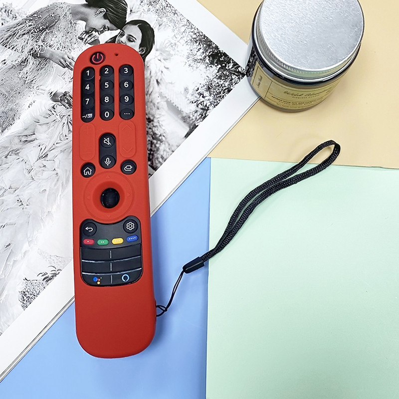 Šarena silikonska futrola za LG AN-MR21GC MR21N/21GA daljinski upravljač Zaštitna maska za LG OLED TV Magic daljinski upravljač AN MR21GA