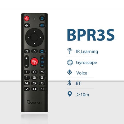 G10S Pro BT Air Mouse 2.4G belaidis giroskopas išmanusis nuotolinio valdymo pultas su balso IR mokymusi, skirta Android TV Box H96 MAX X88 PRO X9