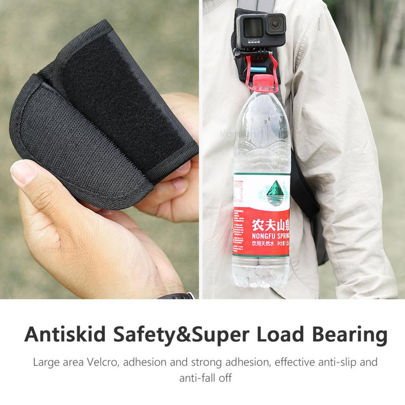 Vamson za Insta360 X3 Dodaci 360 stupnjeva Rotirajući ruksak Clip Clamp Mount za Insta360 One X2 Dji Action 3 2 Go Pro kameru