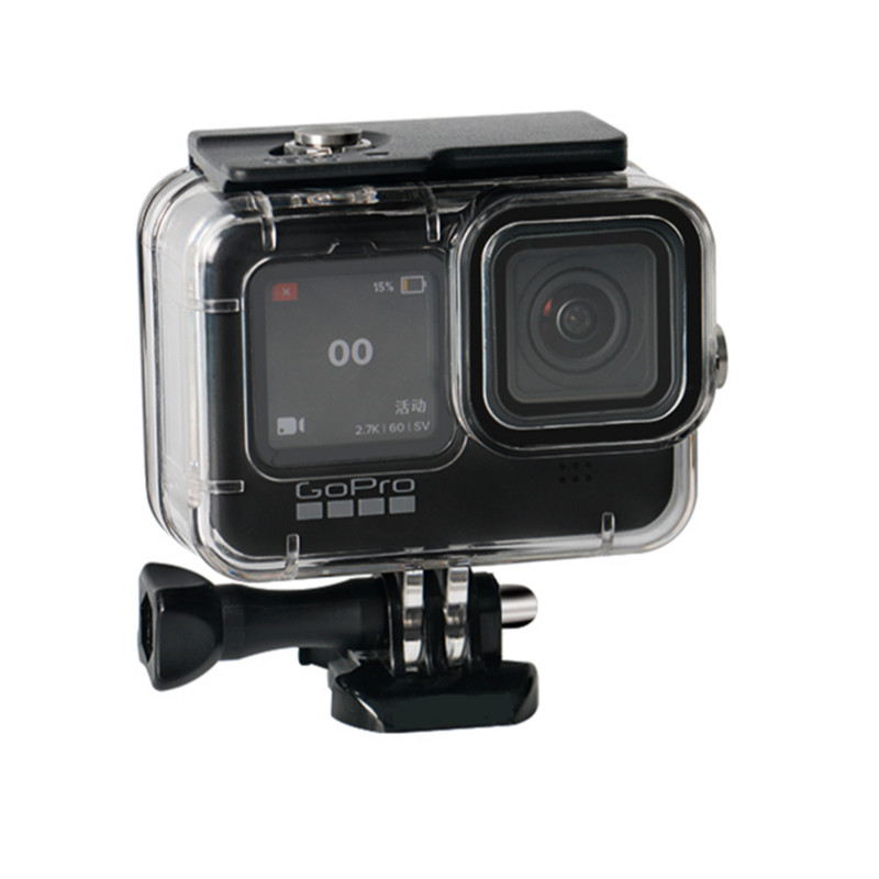 Vízálló 60M ház GoPro Hero 11 10 9 Black Case búvárvédő víz alatti búvárfedél Go Pro 9 10 tartozékokhoz