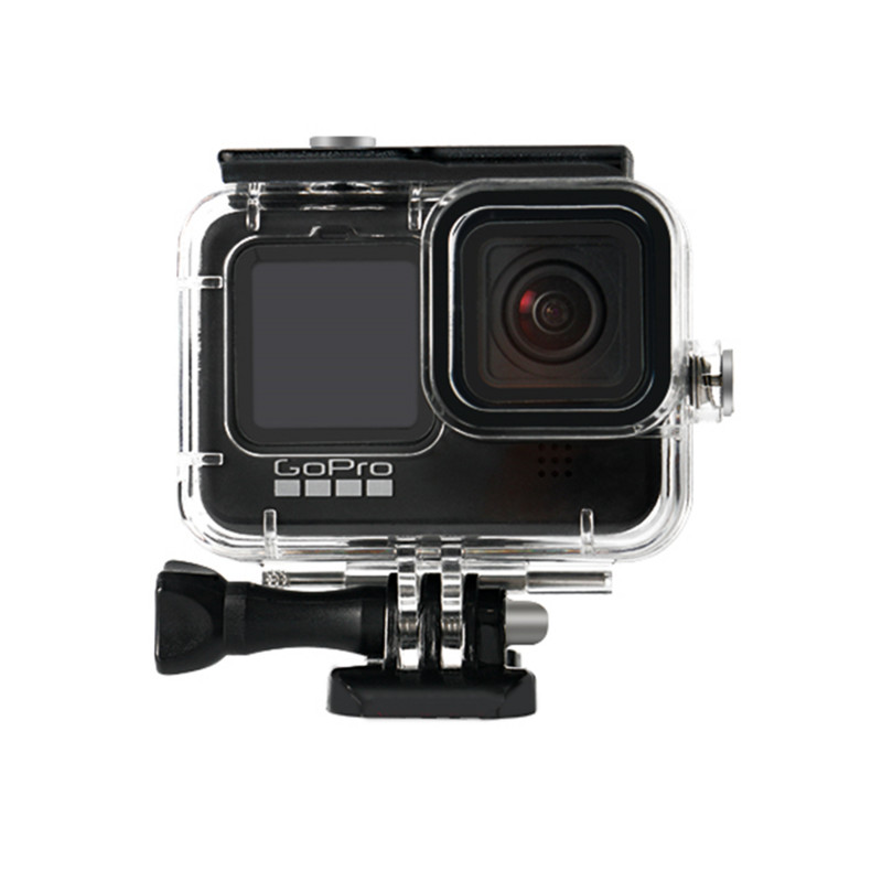 Vízálló 60M ház GoPro Hero 11 10 9 Black Case búvárvédő víz alatti búvárfedél Go Pro 9 10 tartozékokhoz