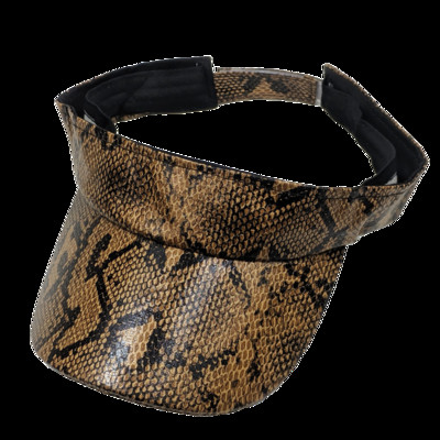 Șapcă de zi cu zi Fashion Summer Vizor Palarie Leopard Print Femei Vizor Cap Protecție solară pentru doamne