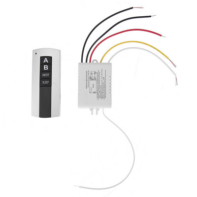 1/2/3 irányú BE/KI 220 V vezeték nélküli távirányító kapcsoló lámpa világításhoz 1/2/3 csatornás távirányító kapcsoló vevő adó