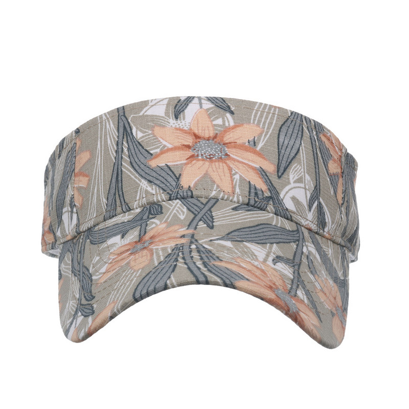 Hip Muški šešir Ženska hmelj Kapa za sunčanje Cvijeće Šešir Modni šešir za plažu Podesive bejzbolske bejzbolske kape Vizir Čačkalica Ženski viziri Ljeto