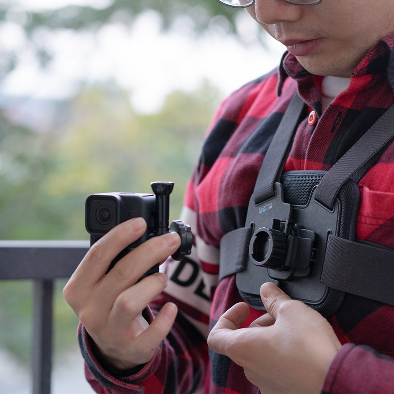 Ulanzi Go Quick II mágneses GoPro gyorskioldó és szerelje fel a kapcsolóadapter alaptartót a GoPro Hero 11/10/9/8/7/6/5 tartozékokhoz