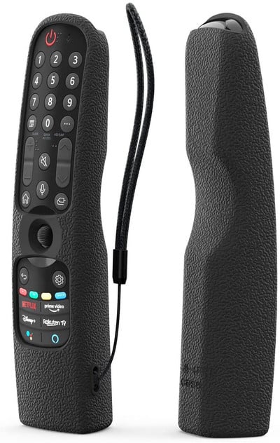 Silikoonist katteümbris LG MR22GA 21GA MR21N MR21GC kaugjuhtimispuldi kaitseümbrisele helendav SIKAI OLED QNED LG teleri C1 ümbrisele