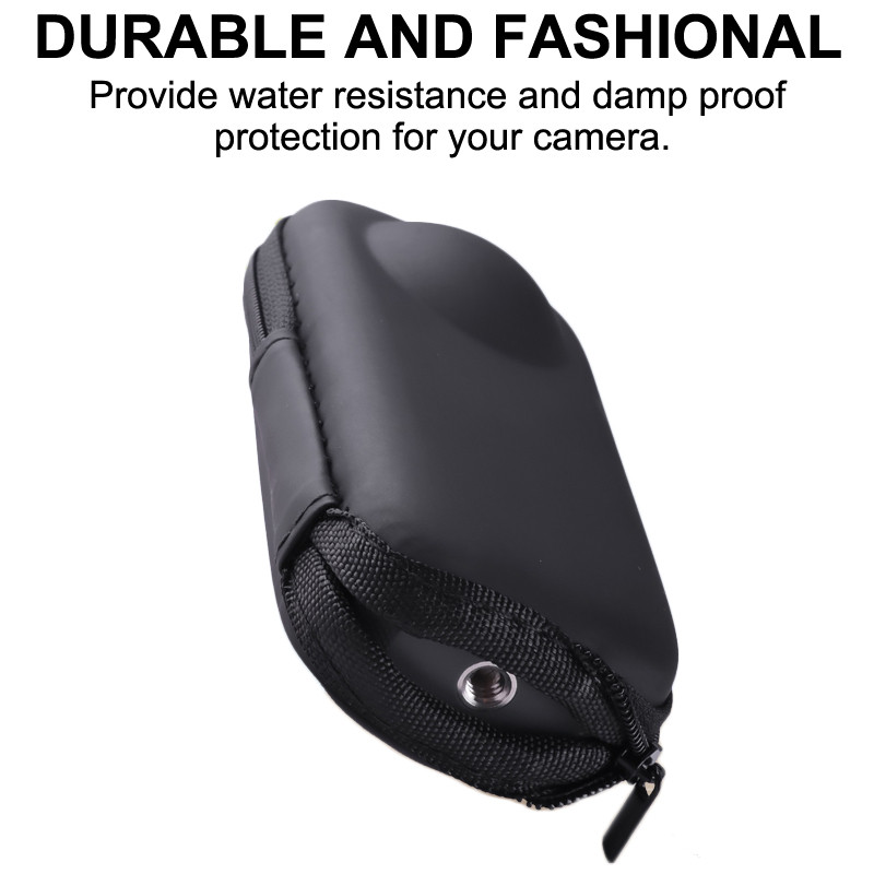 Mini carcasă de depozitare pentru Insta360 X3 Protector de ecran pentru cameră sport Husă de protecție portabilă Geantă PU pentru Accesorii Insta 360 X3
