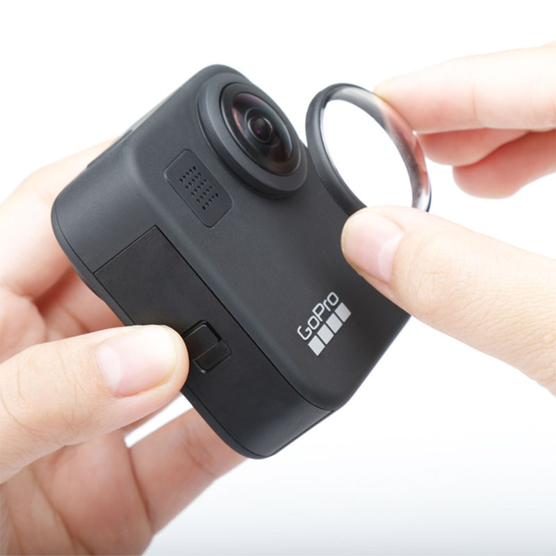 2 vnt UV filtro apsauginis objektyvo dangtelis, apsauginis dangtelis, apsaugantis nuo įbrėžimų dėklas, skirtas GoPro Max Black HD filtro veiksmo kameros priedų rinkinys
