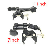 7 vagy 11 hüvelykes, állítható súrlódású csuklós varázskar szuper bilincs tükörreflexes LCD monitorhoz LED fényes fényképezőgép tartozékok gopro hero