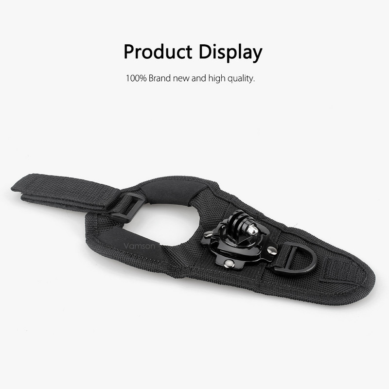 Vamson za Go Pro Dodaci Ronilačka torbica Rotacija od 360 stupnjeva U stilu rukavica Za Gopro Hero 10 9 8 7 6 5 4 za Insta360 za Yi 4k