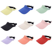 Dječji vizir Ljetni šešir sa šiltom za sunce Kapa za golf Ljetni šešir Zaštita od UV zračenja Vizir za plažu Šešir sa širokim obodom Ženski vizir Podesivi